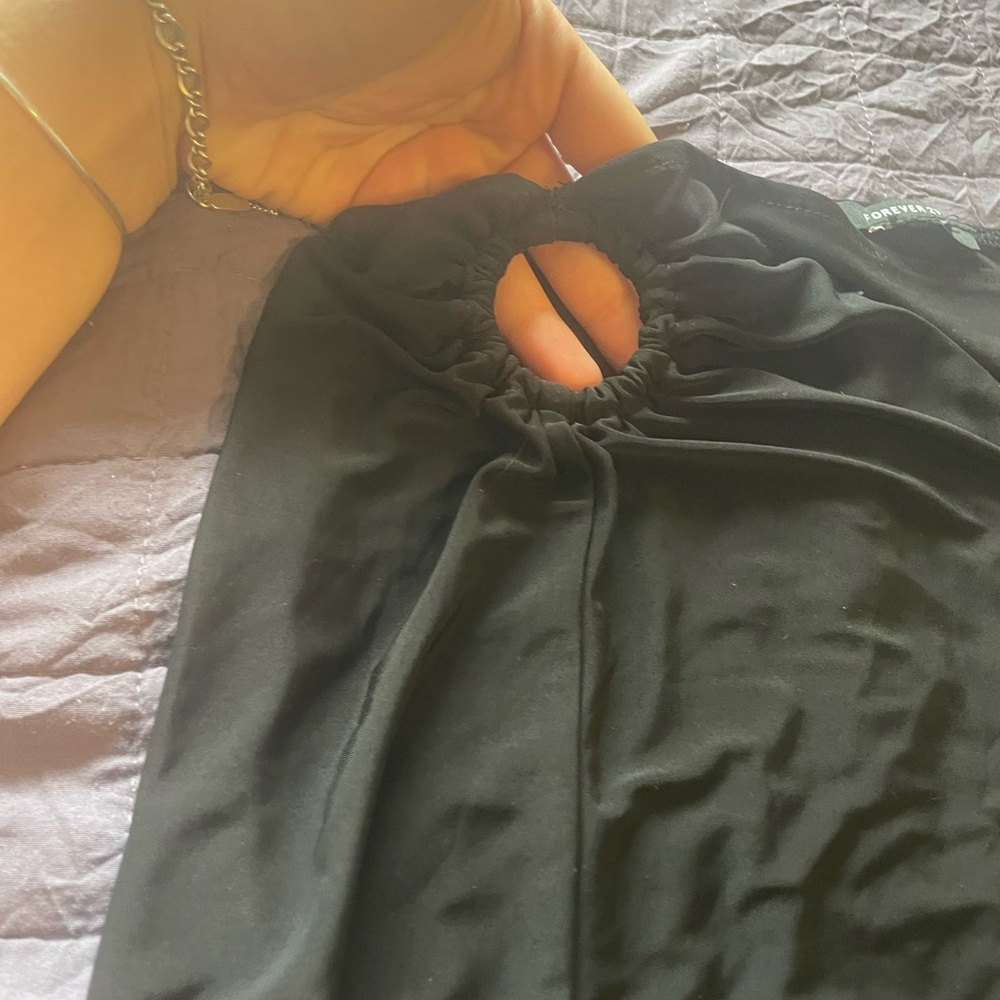 Forever 21 Black Swim Skirt Cover-up - Size S - Picture 3 of 4